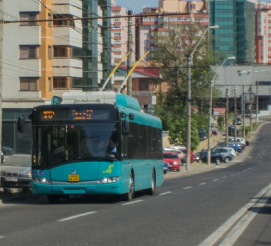 ATENȚIE! De duminică, troleibuzele nu mai ajung la Parcul CFR!