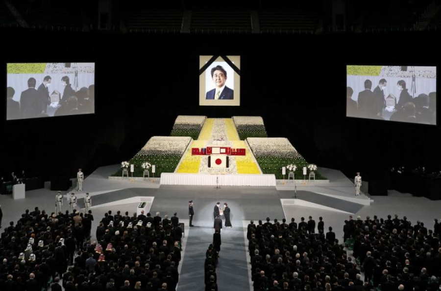 Funeralii de stat pentru fostul premier Shinzo Abe