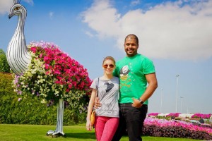 Cabral şi Andreea Ibacka: Vacanţă de vis în Dubai