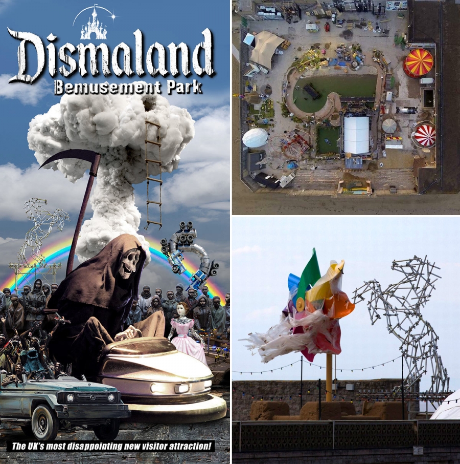 VIDEO/ Dismaland - varianta sinistră a Disneyland