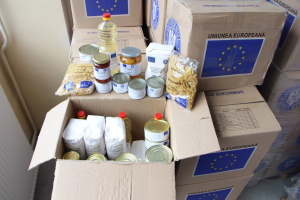 Pachete de la Uniunea Europeană. Începe distribuirea ajutoarelor pentru gălăţenii defavorizaţi