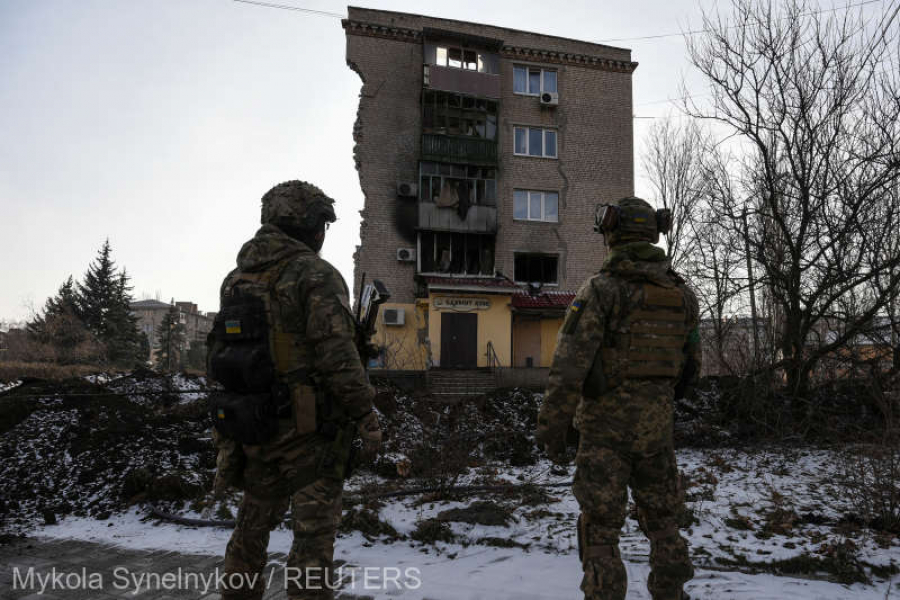 Ucrainenii, pierderi tot mai mari în luptele pentru oraşul Bahmut
