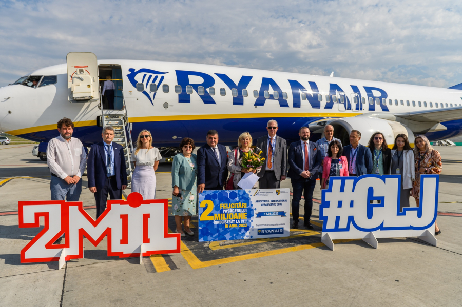 Record de pasageri la aeroportul din Cluj