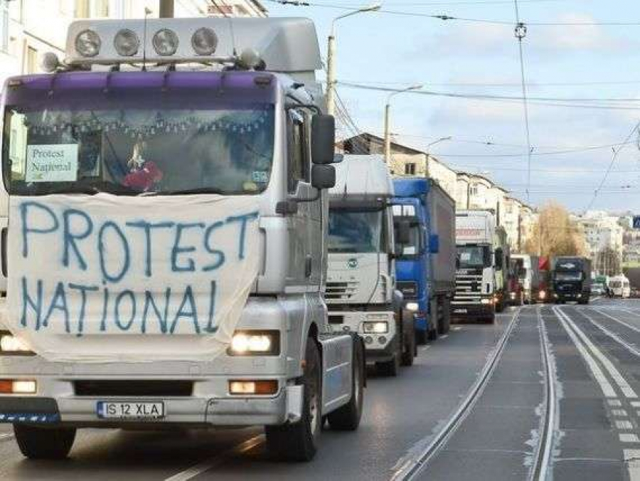 Transportatorii anunță proteste în toată țara