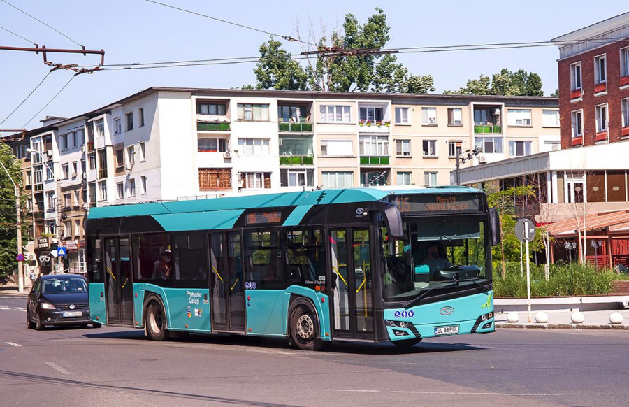 Ultimul autobuz hibrid a sosit la Galați