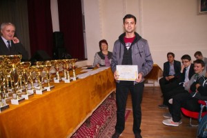 Cristian Chirac a obţinut premiul I la clasa a XII-a