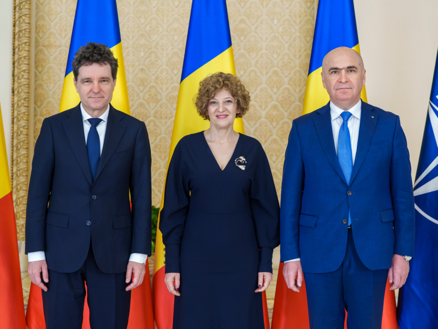 Oana Gheorghiu a depus jurământul ca vicepremier