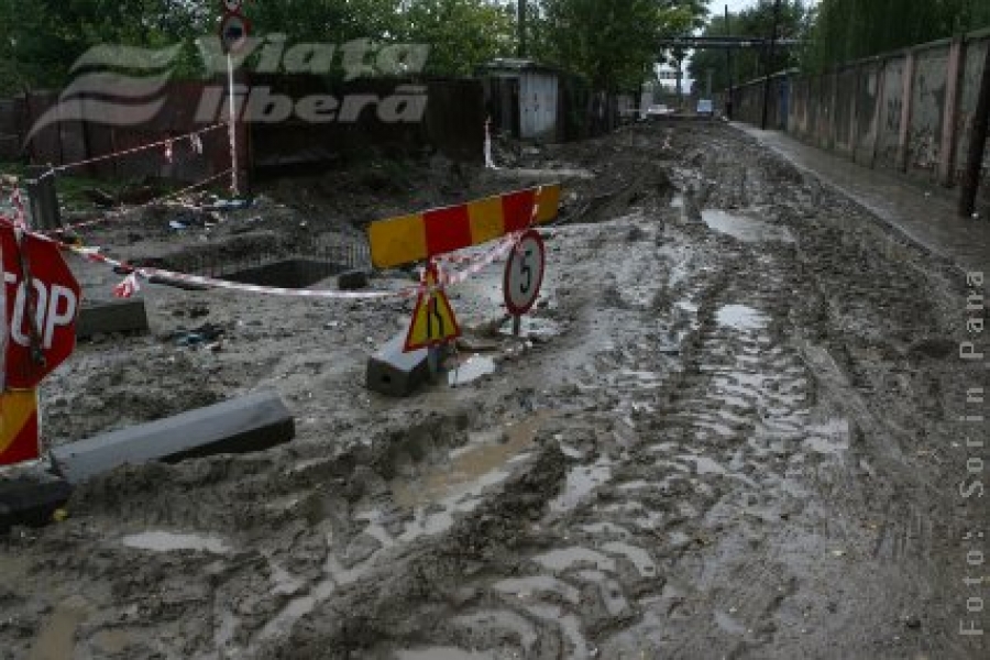 Ce poate fi mai rău decât ploaia? Noroiul! 