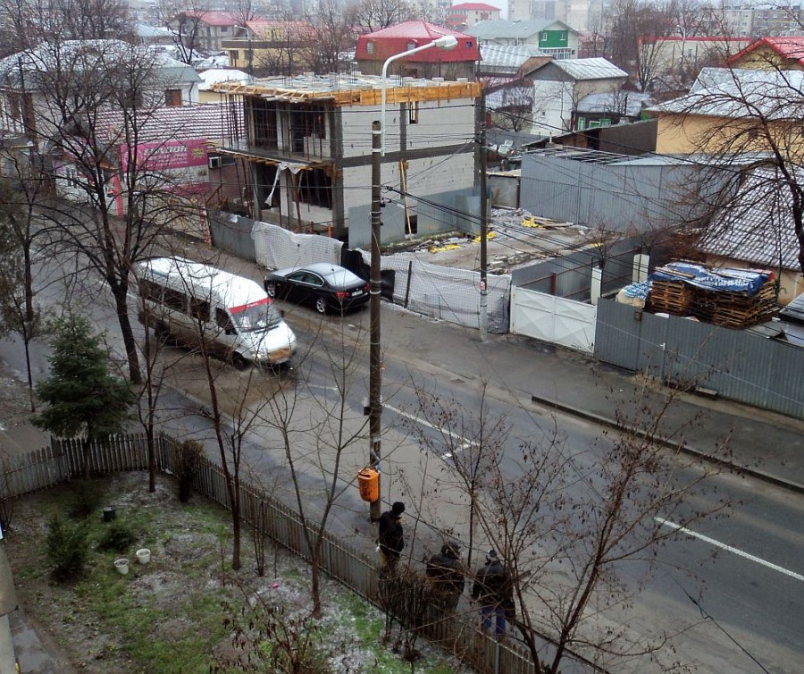 Strada Oltului, inundată astăzi dimineaţă