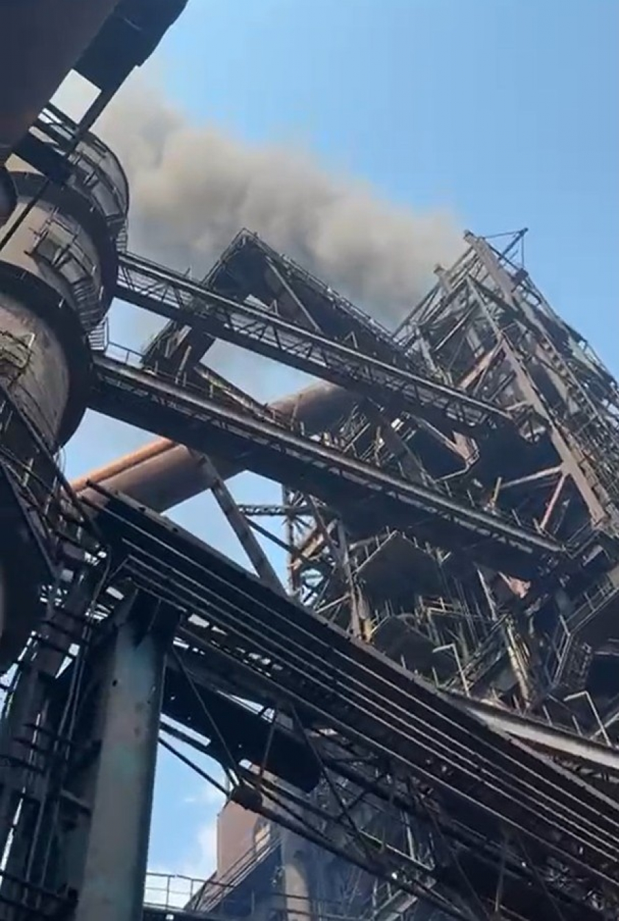 Furnalul 5 de la Liberty, oprit din nou, marți după-amiază (VIDEO)