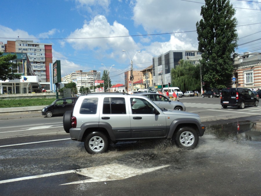 Broaştele ne mai lipsesc/ Galaţi, oraşul plin de BĂLŢI (FOTO)