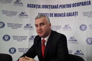 Cezar Năstase, directorul executiv al AJOFM Galaţi