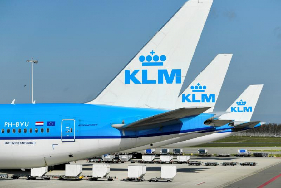 Compania olandeză KLM a oprit toate zborurile către Kiev