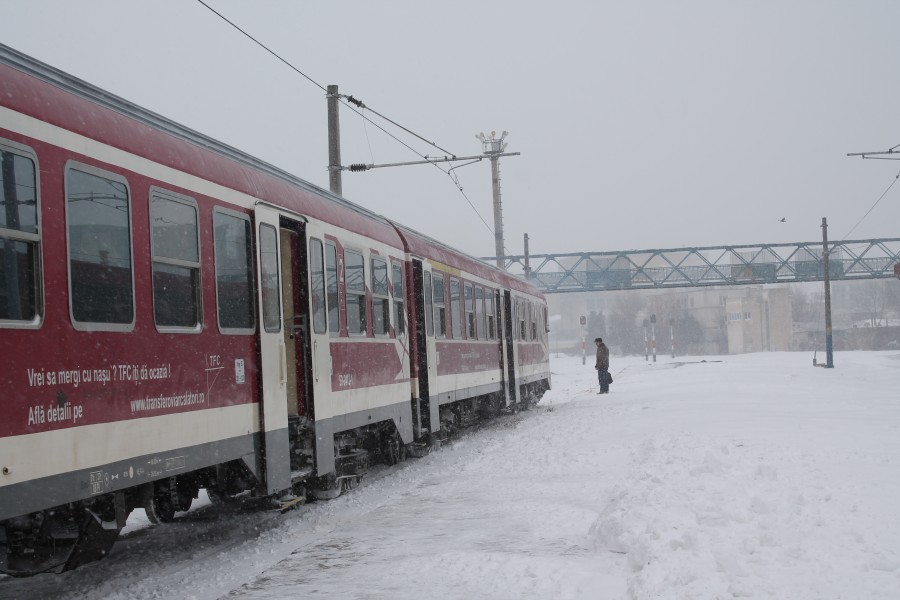 La 13.40 a plecat un tren dinspre Galaţi spre Bucureşti