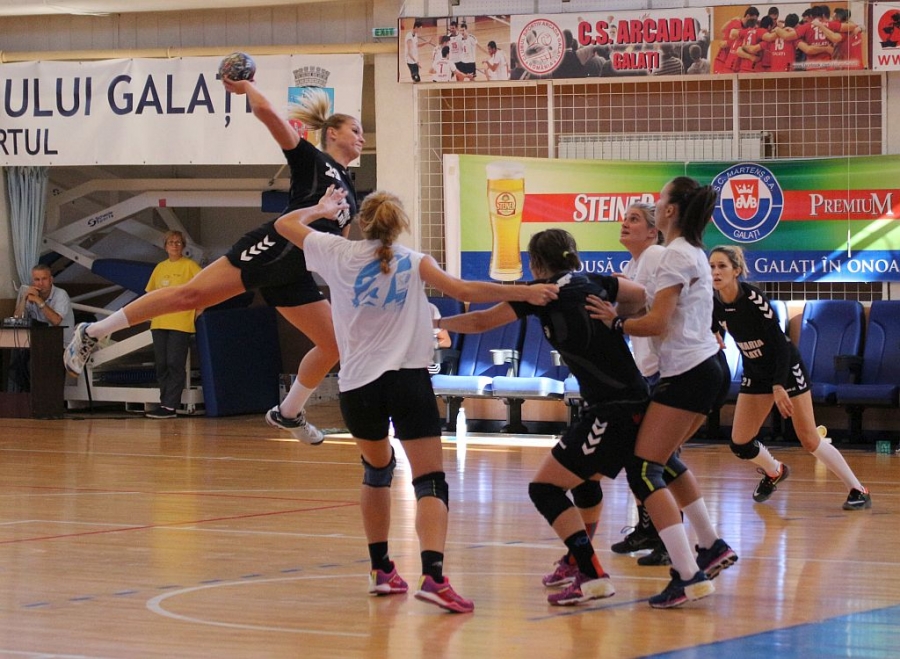 Joi, la Sala ”Dunărea”. Galaţi - Zalău, un MECI de handbal feminin de mare atracţie