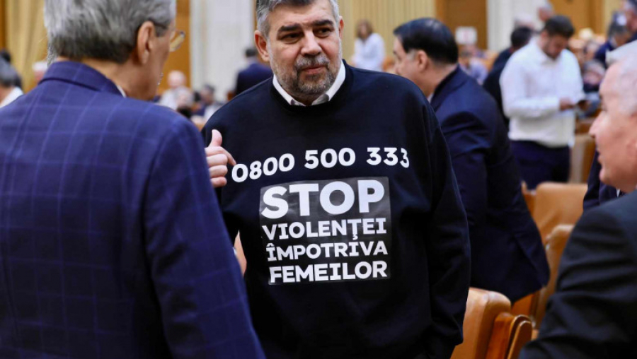 Marcel Ciolacu și George Simion, politică și circ în Parlament