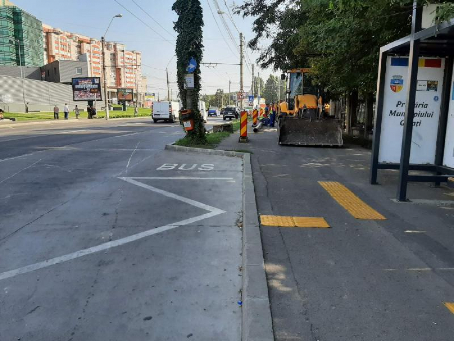 Lucrare Distrigaz lângă Parcul Cloșca