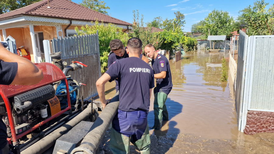 Prefectura Galați - Dispoziții privind evacuarea localităților în pericol de inundații