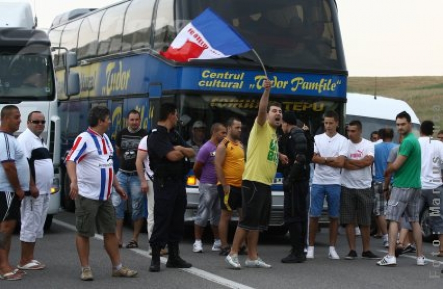  Autocarele cu suporterii Oţelului pleacă la ora 14,30