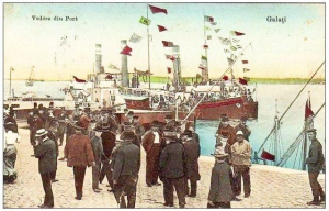 Publicat pe blocul Danube-culture.org, portul Galaţi la 1900