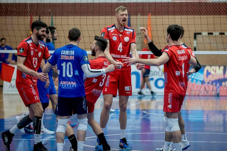 Turneul Ligii Campionilor la volei, eveniment de primă mărime la Galaţi