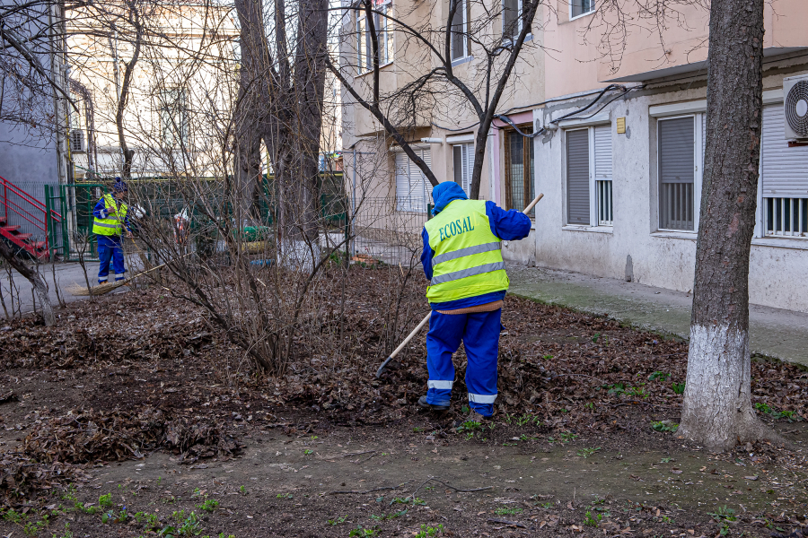 Curățenie de primăvară în cartiere, până pe 13 aprilie