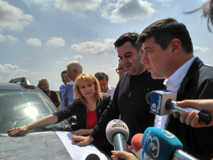 Ministrul Răzvan Cuc, la amplasamentul propus pentru aeroport