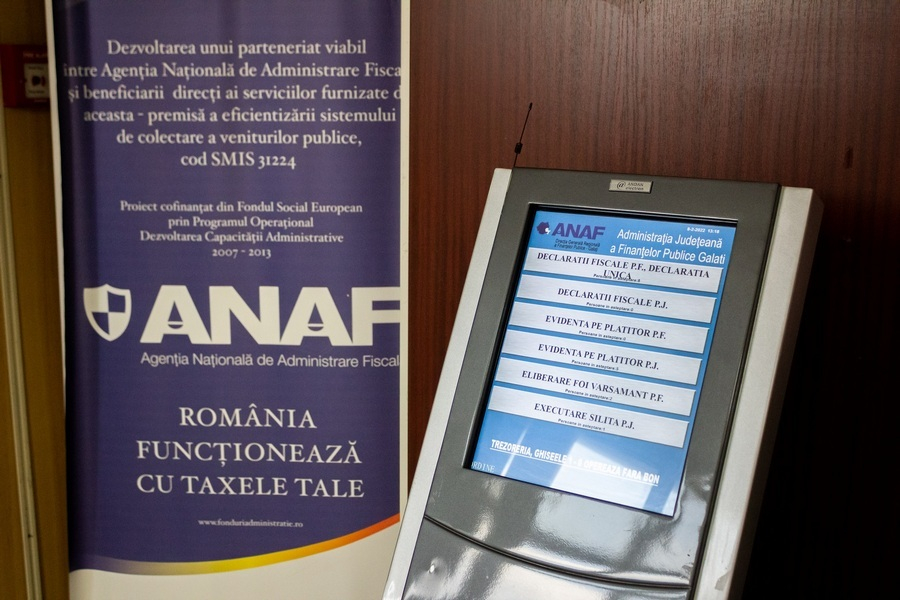 Lista contribuabililor mijlocii, publicată pe portalul ANAF