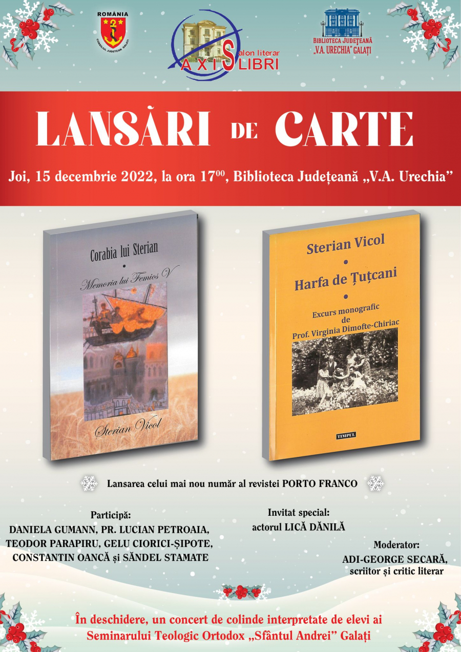 Lansări de carte la „Axis Libri”