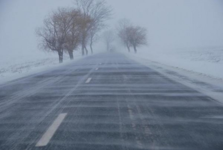 Avertizare de cod portocaliu pentru Galaţi: Se aşteaptă ninsoare şi vânt de 70 km/h