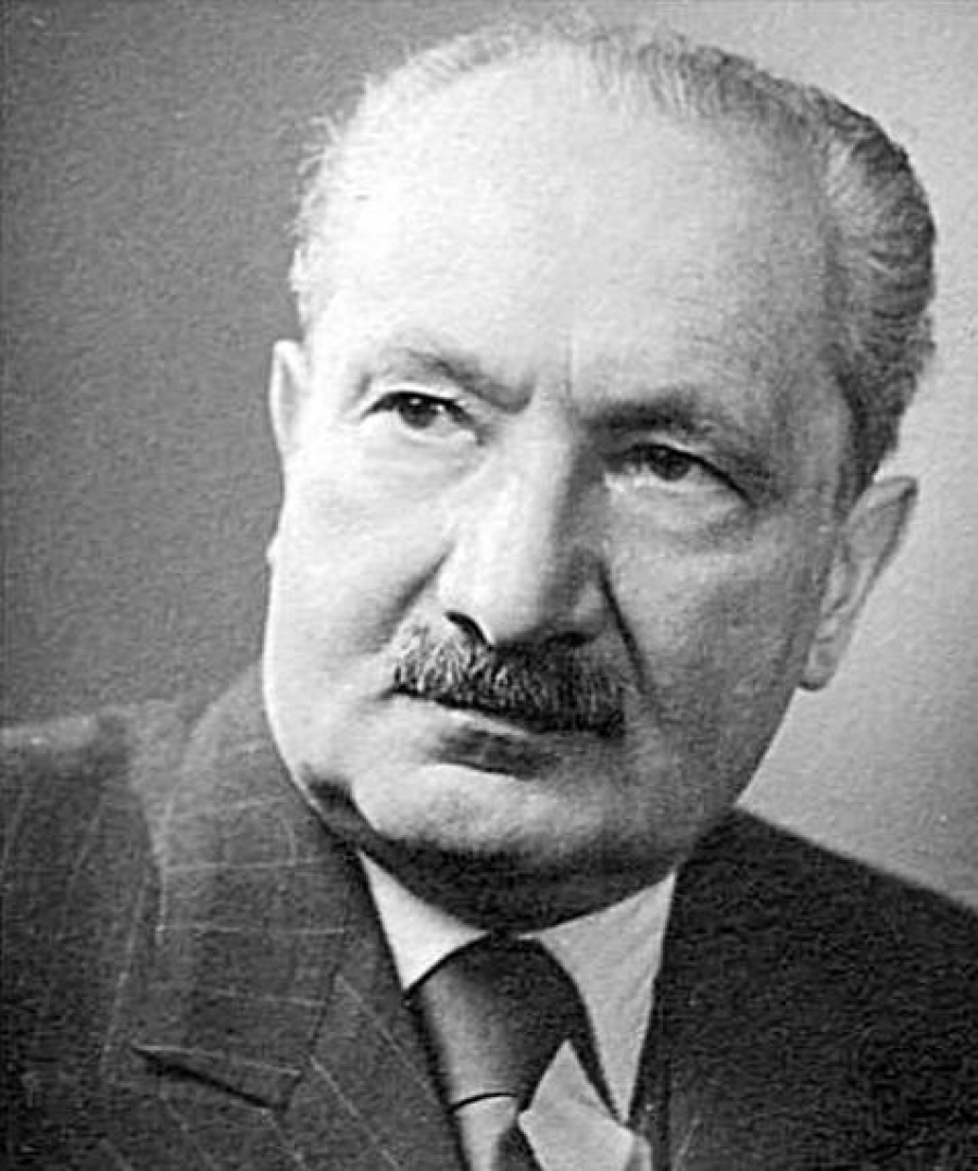 Oameni de seamă. Martin Heidegger, filosof german