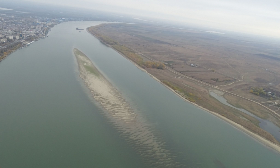 Insula de pe Dunăre din zona Galațiului n-o să mai dispară
