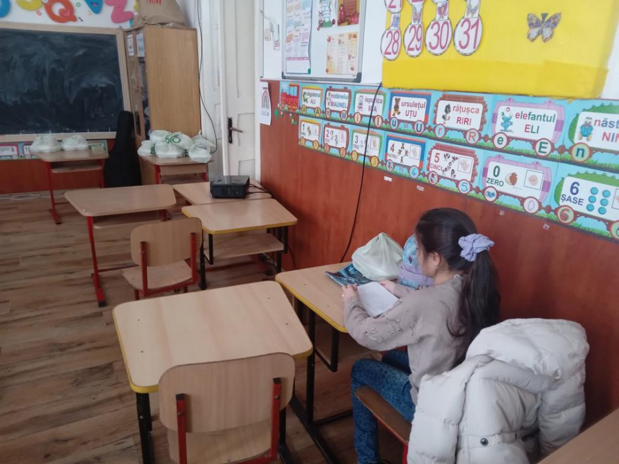 Copiii ucraineni, incluşi în programe de integrare, dar respinși de unii copii români. Ce soluții a găsit JRS Galați (FOTO)