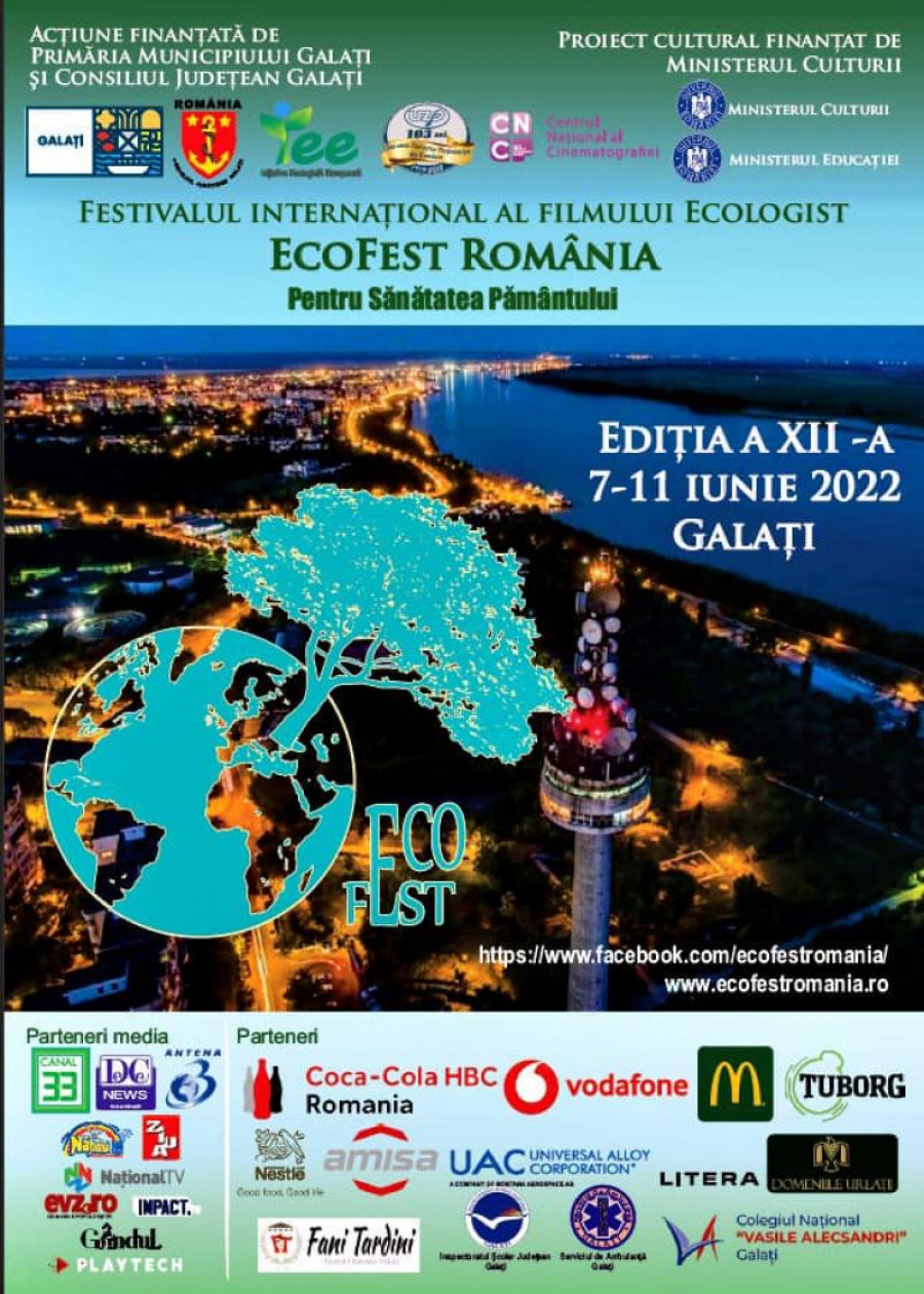 Festivalul de film „Ecofest”, în premieră la Galați