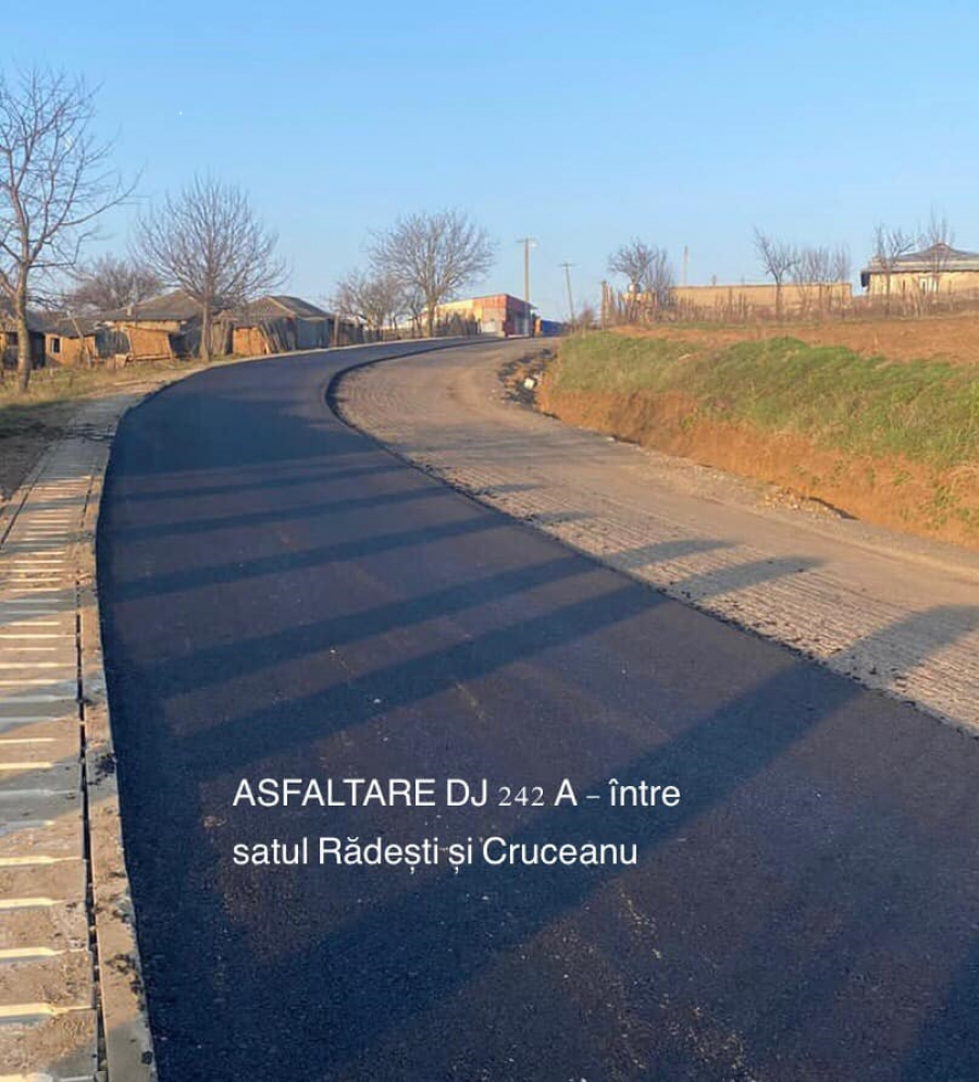Reluare a asfaltărilor pe drumurile județene