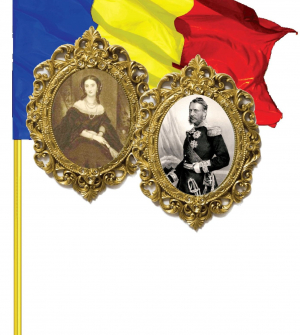 Eroina Unirii de la 1859, Ecaterina (Cocuța) Conachi și colonelul Cuza (litografie din 1861 de Josef Kriehuber)