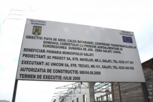 Piaţa de gros, aproape gata 
