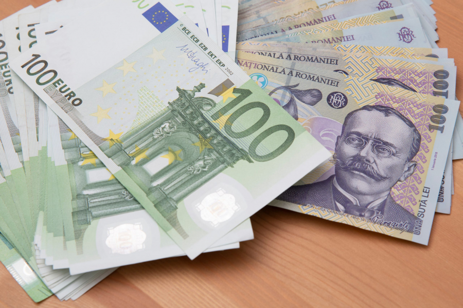 Depreciere modestă a leului influențată de scena politică franceză