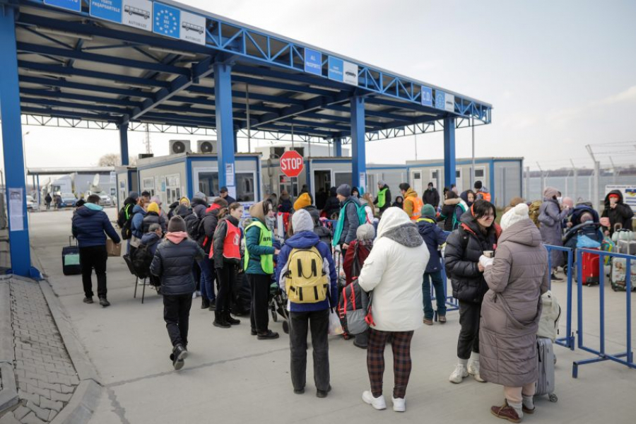Peste 1.600 de ucraineni au intrat în Galaţi, în weekend