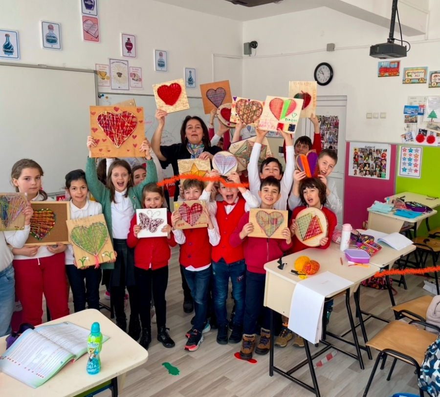 Proiect gălăţean eTwinning premiat, o continuă sursă de inspiraţie (foto)