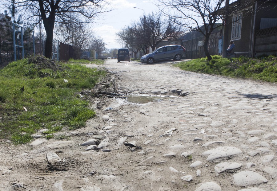 Încep lucrările de modernizare pe strada Anghel Saligny