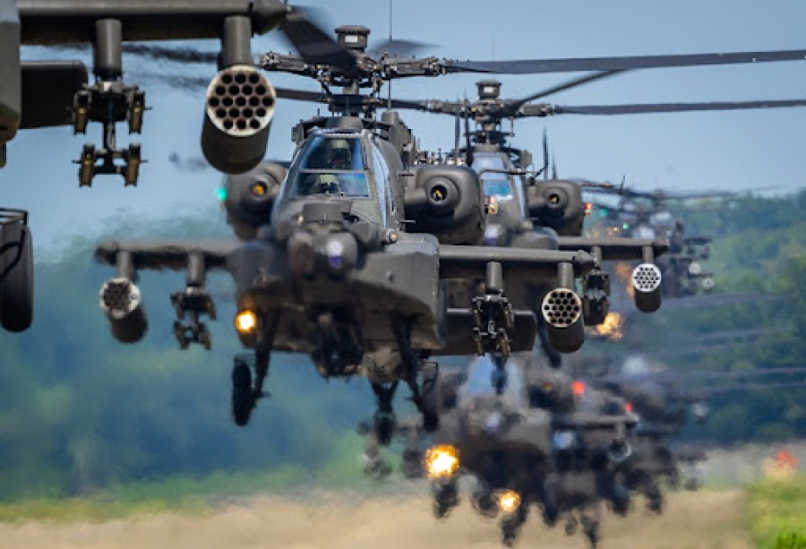 Elicoptere Apache pentru Coreea de Sud