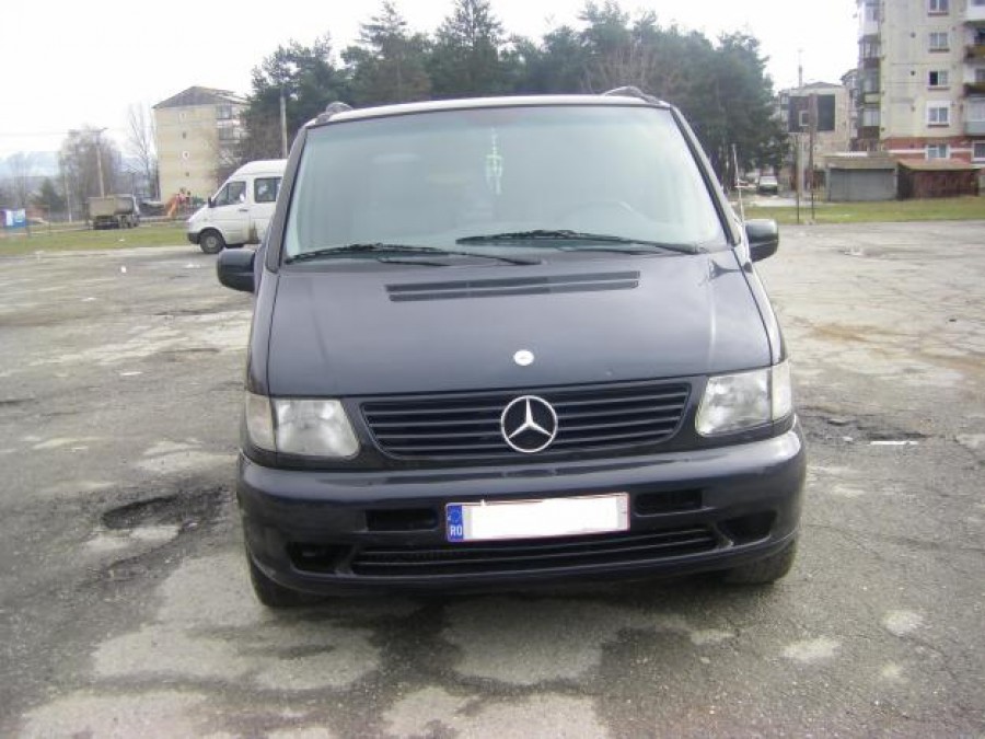 A fost recuperată o maşină furată - Mercedes Vito, descoperit la Oancea