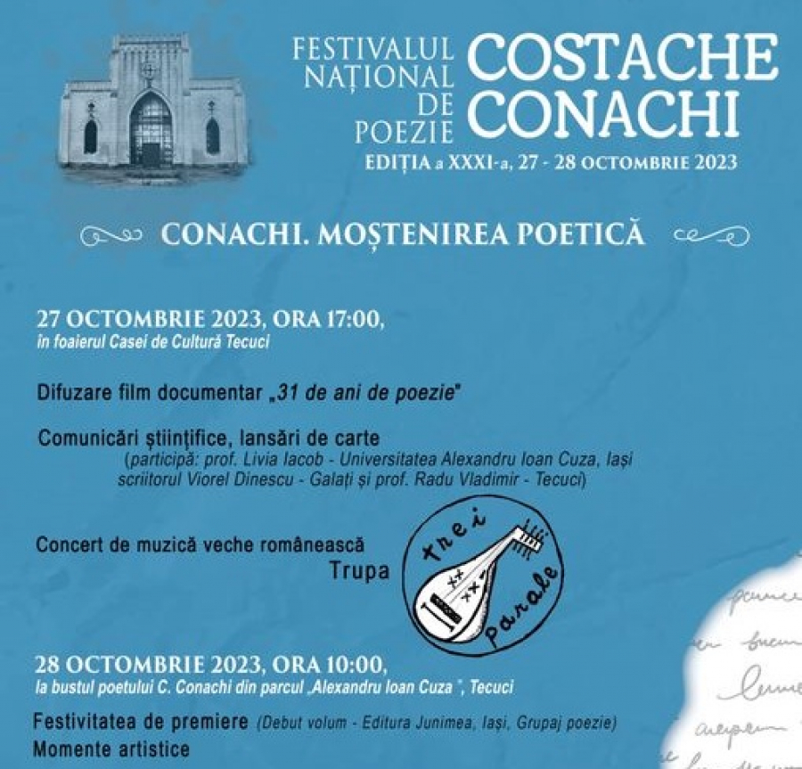 Festivalul de poezie "Costache Conachi"