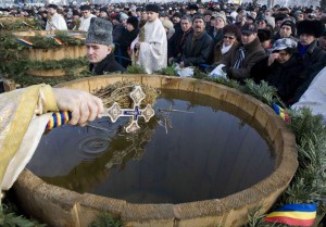 Slujba de sfinţire a Dunării, luni, la Biserica &quot;Precista&quot;