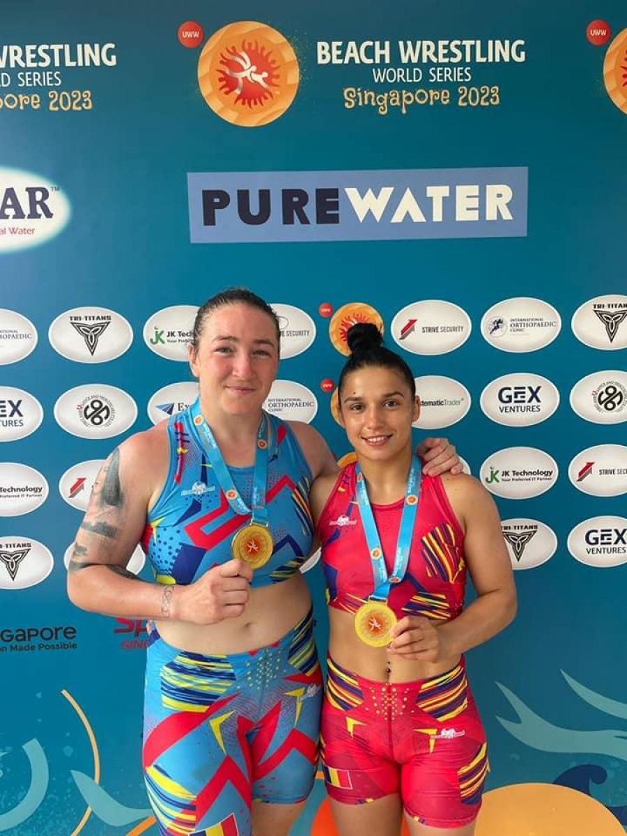 Cătălina, medalie de aur în Singapore