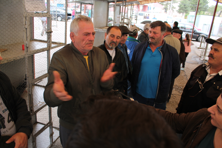 Crescătorii de păsări au protestat în Piaţa Centrală