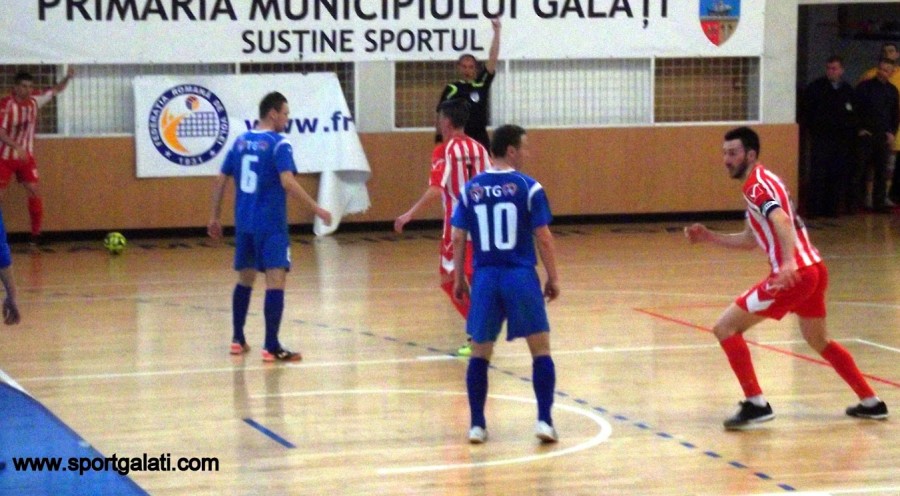 Surpriză de proporţii în Liga I de futsal, United Galaţi a umilit campioana