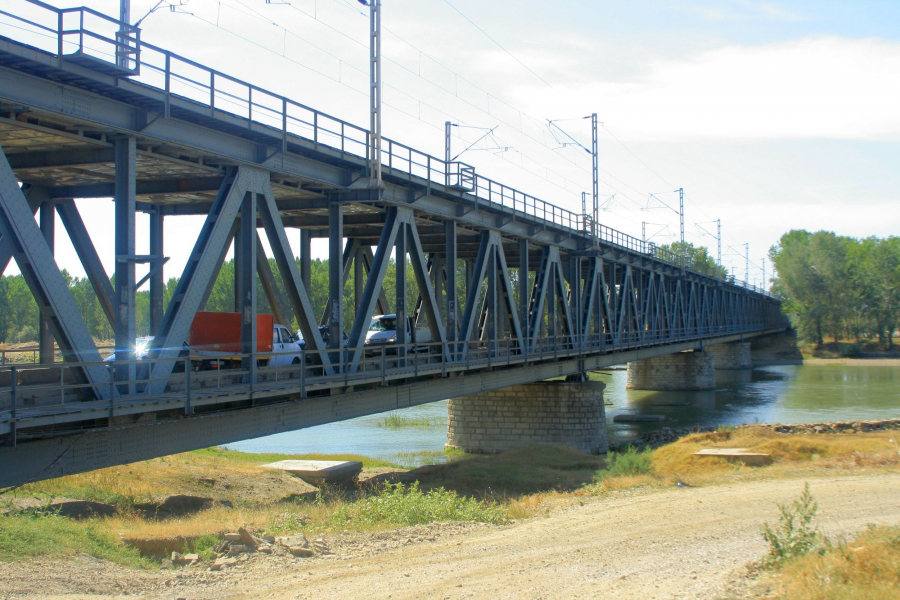 Pod nou la Cosmeşti, pod modernizat la Giurgiuleşti