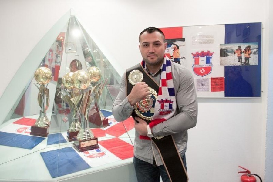 INTERVIU / "Lupt cu inima pentru gălăţenii mei", promite Cristian Ciocan pentru meciul vedetă al galei de box de vineri